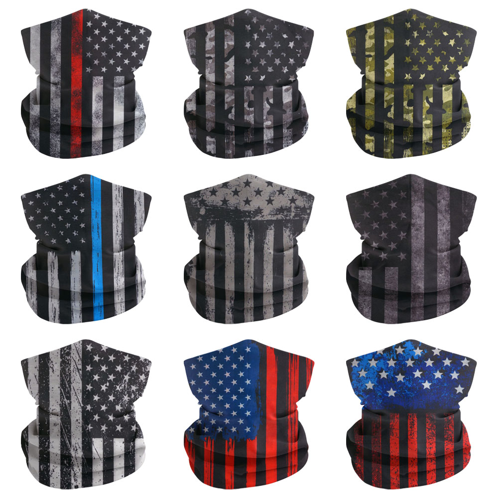 Cycling Gear For Women - USA Flaga Ochraniacz na szyję Maska