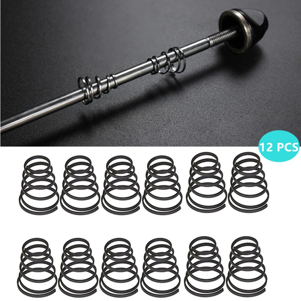 Quick Release Skewer - 12 szt. Zestaw sprężyn do szybkozłączek