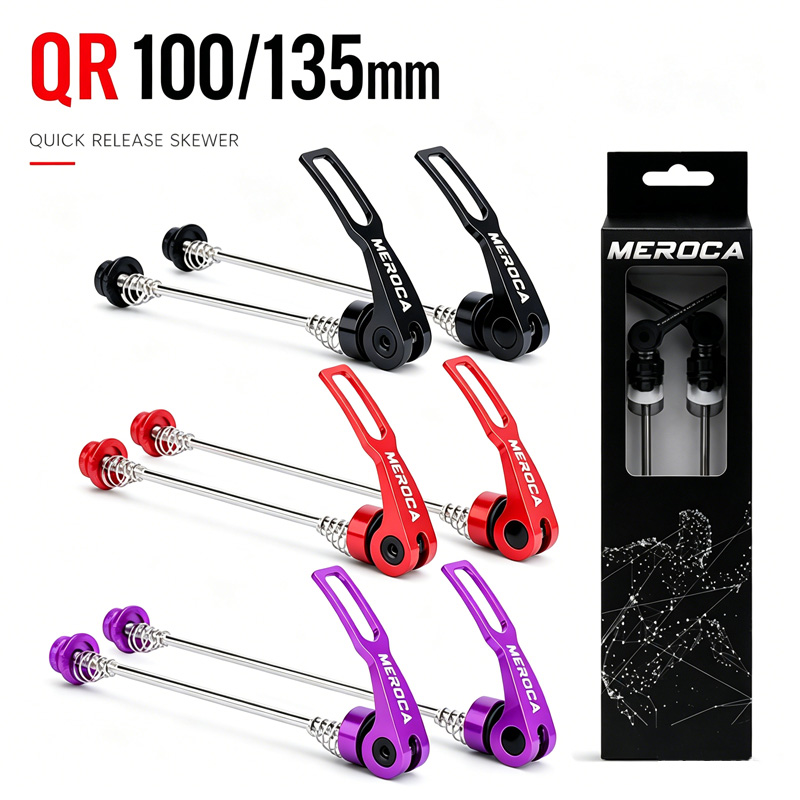 Quick Release Skewer - Szybkozamykacz rowerowy MEROCA, przód 100mm, tył