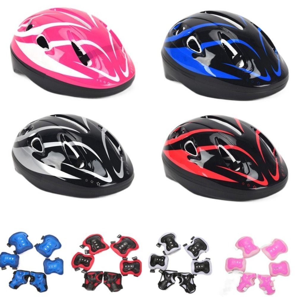 Cycling Gear Of The Year - Kask dziecięcy Ochraniacze na kolana Ochraniacze