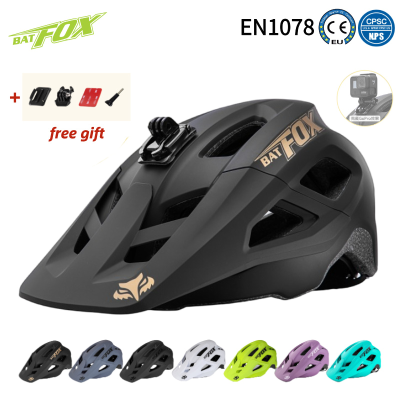 Cycling Gear Pas - Kask rowerowy BATFOX do rowerów górskich,