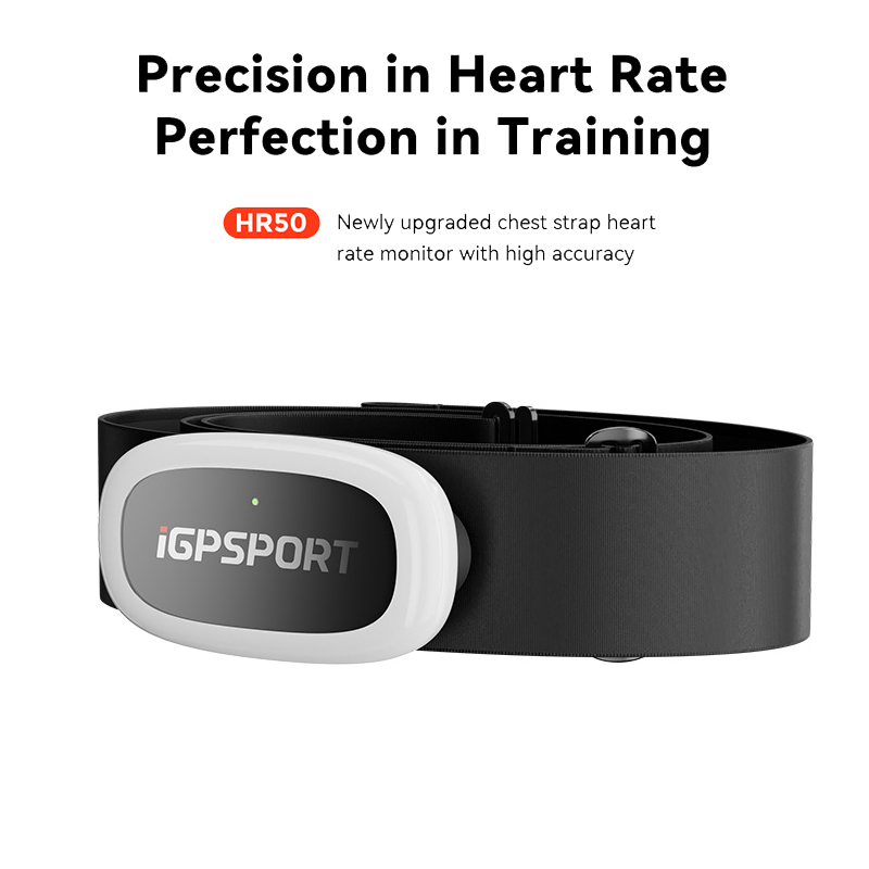 Bike Speedometer - iGPSPORT HR50 Czujnik Tętna Komputer Rowerowy