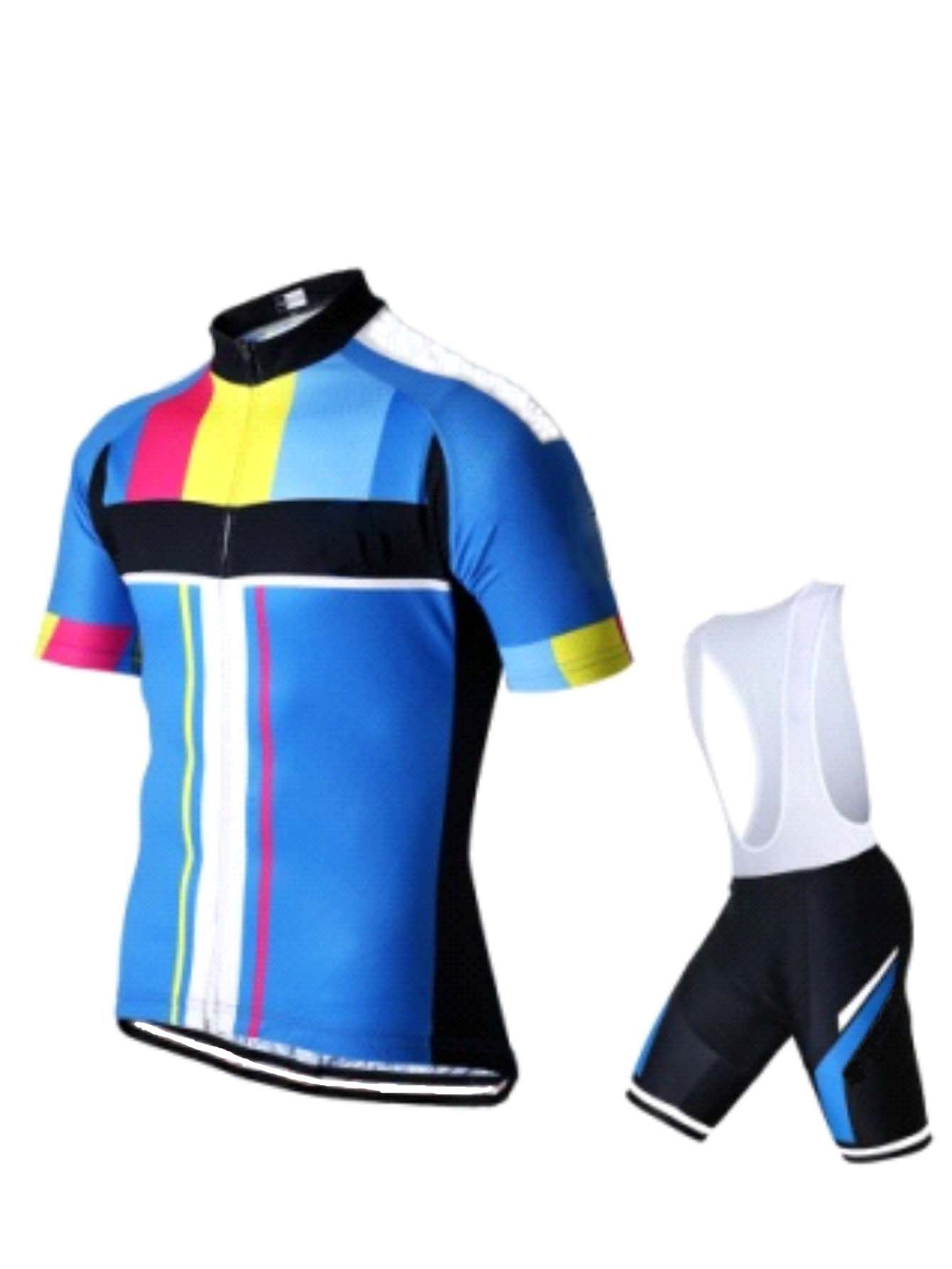 Cycling Gear For Sale - Męski zestaw kolarski: koszulka i spodenki,