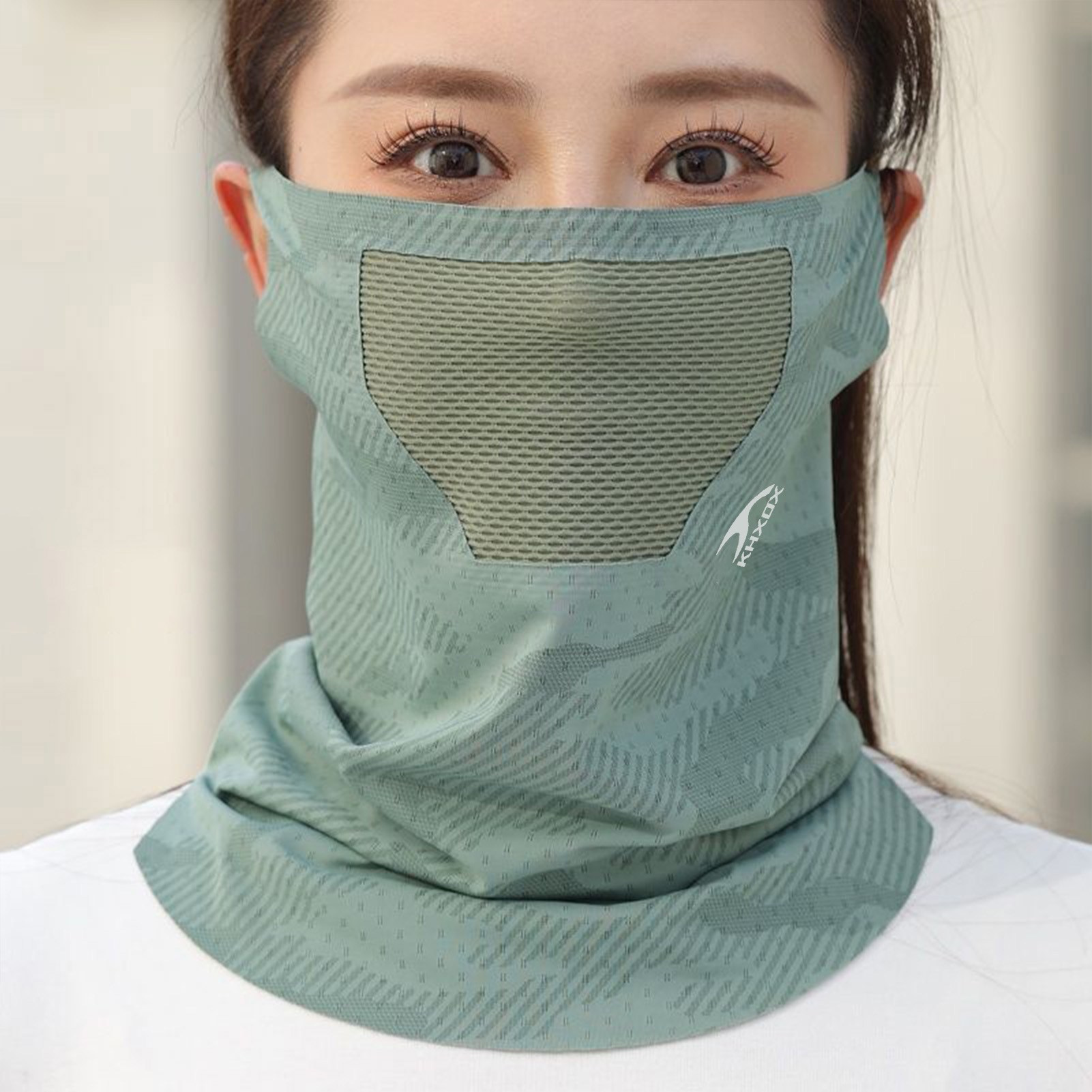 Cycling Gear For Women - Oddychająca maska rowerowa na twarz i