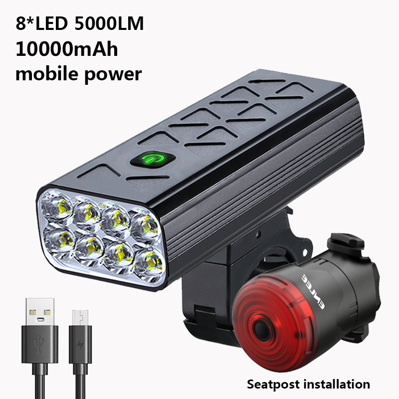 10000 mAh Lampka rowerowa Odpo – Cycling Gear Charging Station recenzja i cena