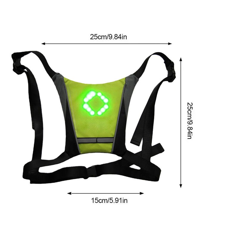 Kamizelka ostrzegawcza LED z p – Cycling Visibility Gear recenzja i cena