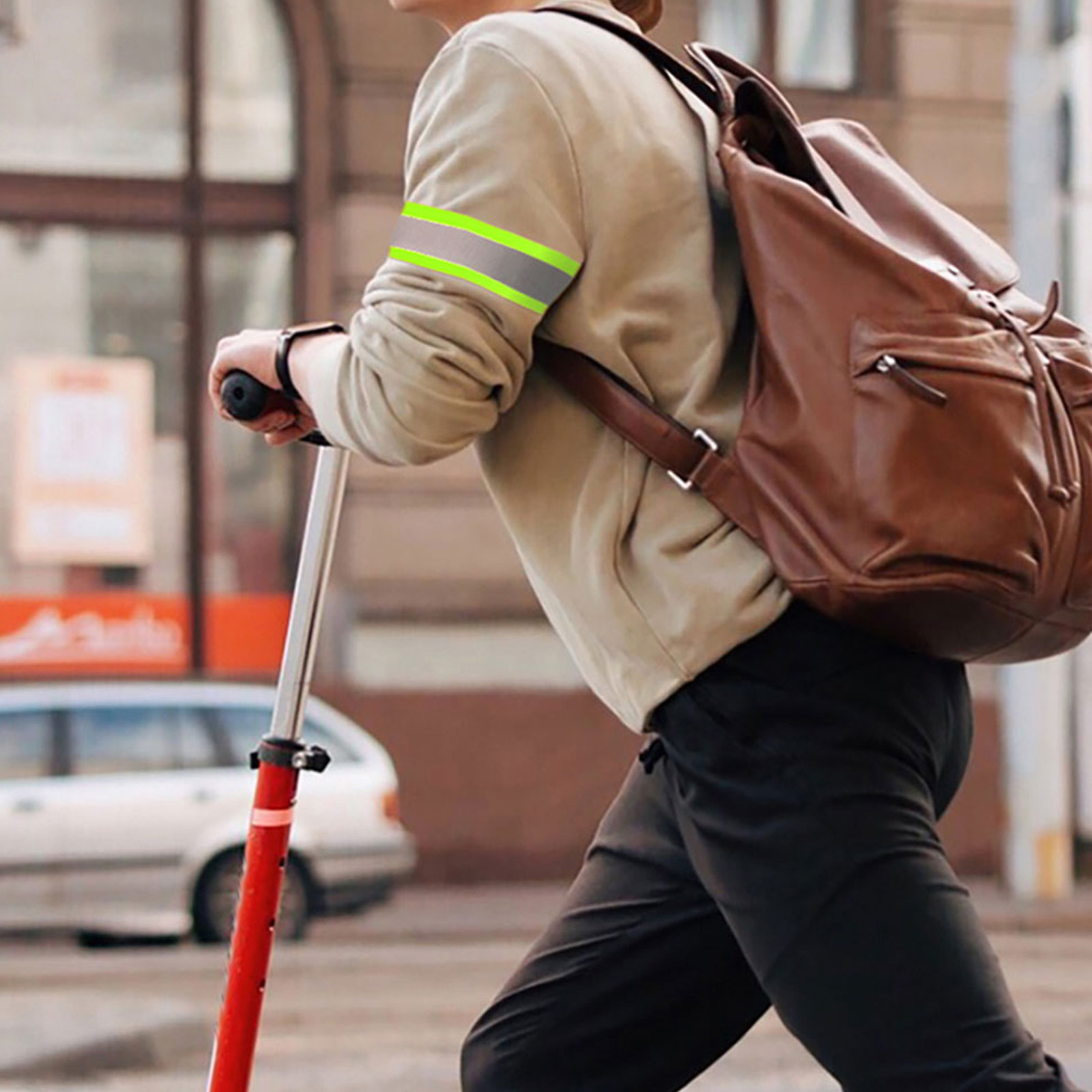 Taśma odblaskowa fluorescencyj – Cycling Visibility Gear recenzja i cena