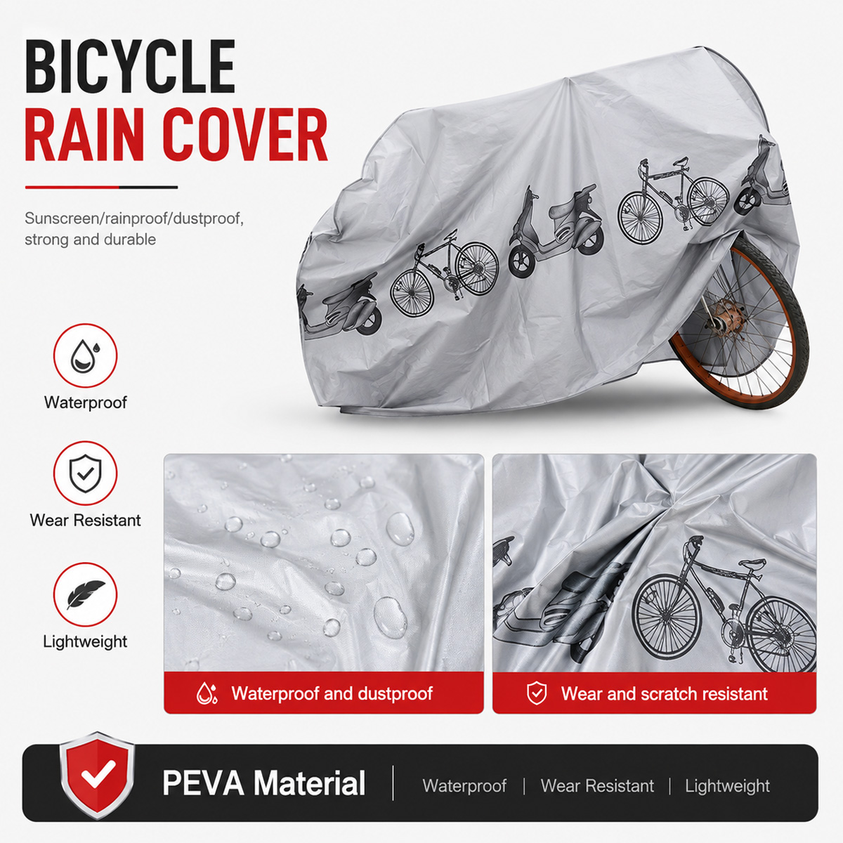 Uniwersalny pokrowiec na rower – Cycling Gear Bag recenzja i cena