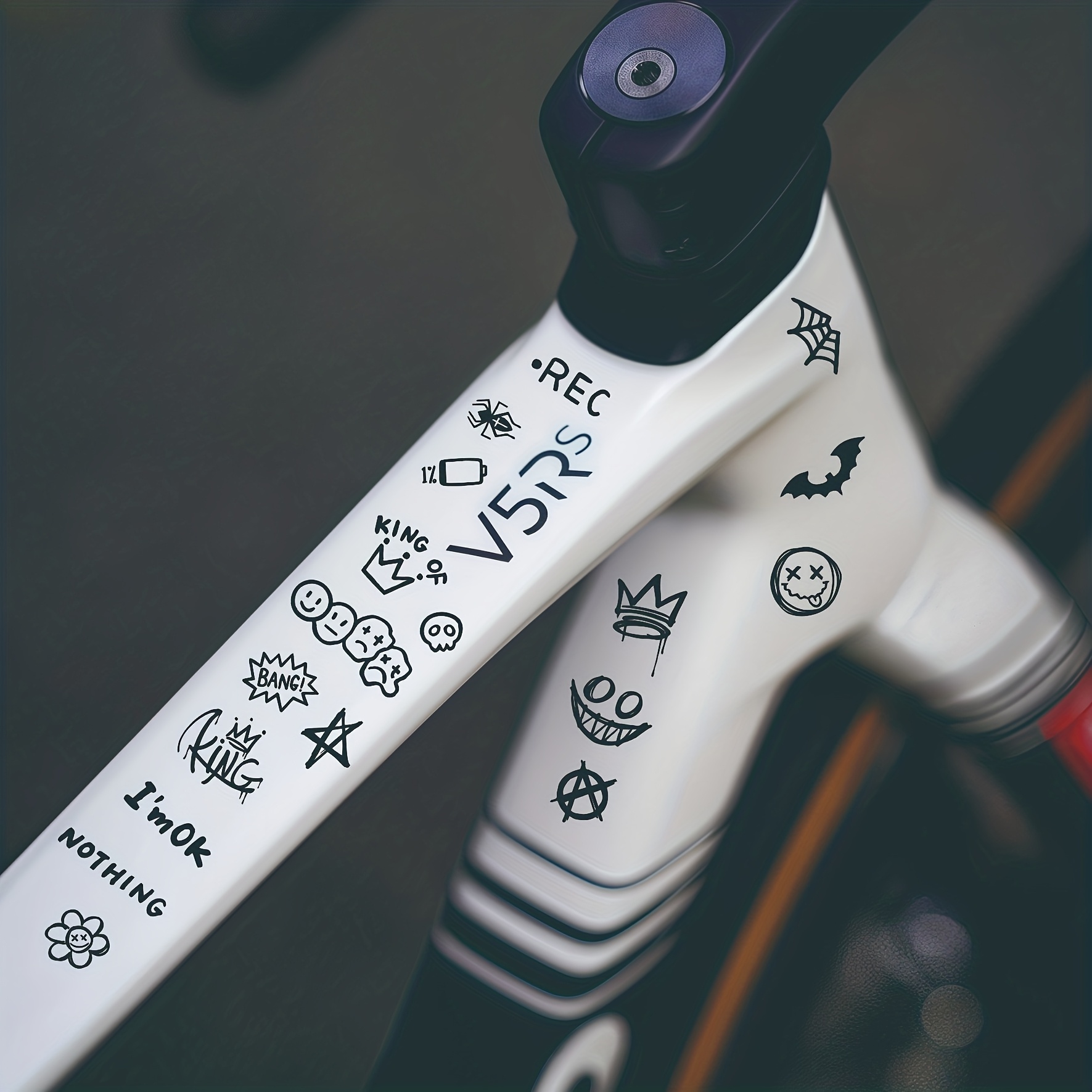 1 zestaw naklejek graffiti z a – Cycling Gear Travel Bag recenzja i cena