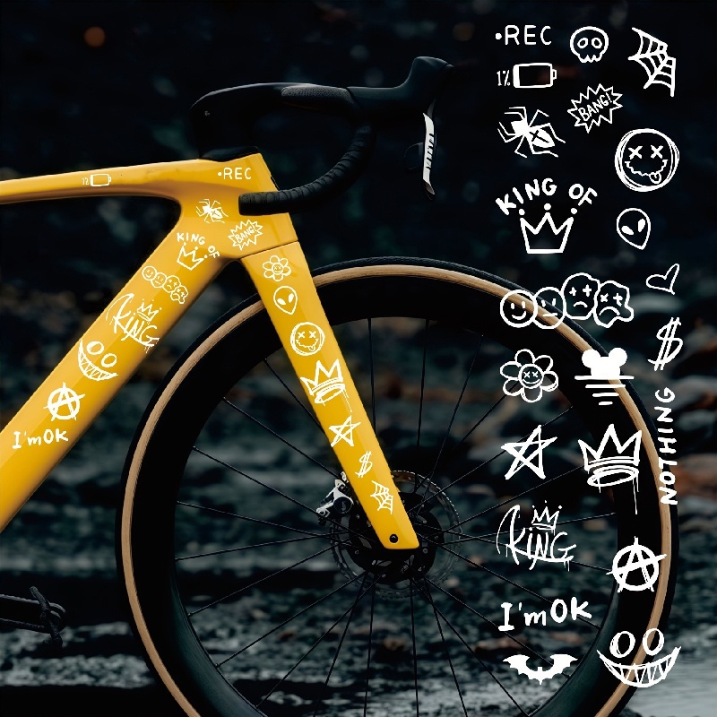 1 zestaw naklejek graffiti z a – Cycling Gear Travel Bag recenzja i cena