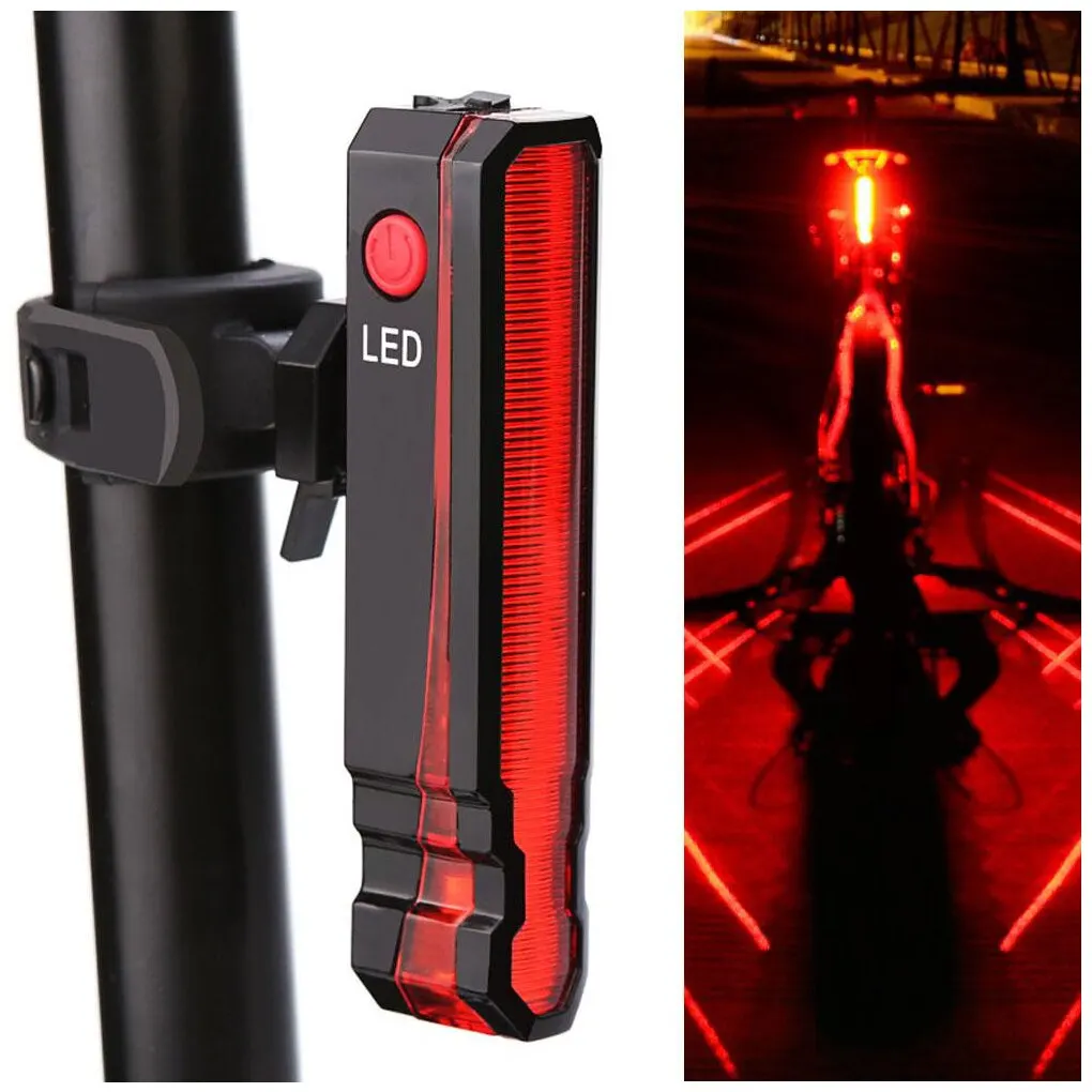 Laserowa lampka rowerowa z wzo – Cycling Visibility Gear recenzja i cena