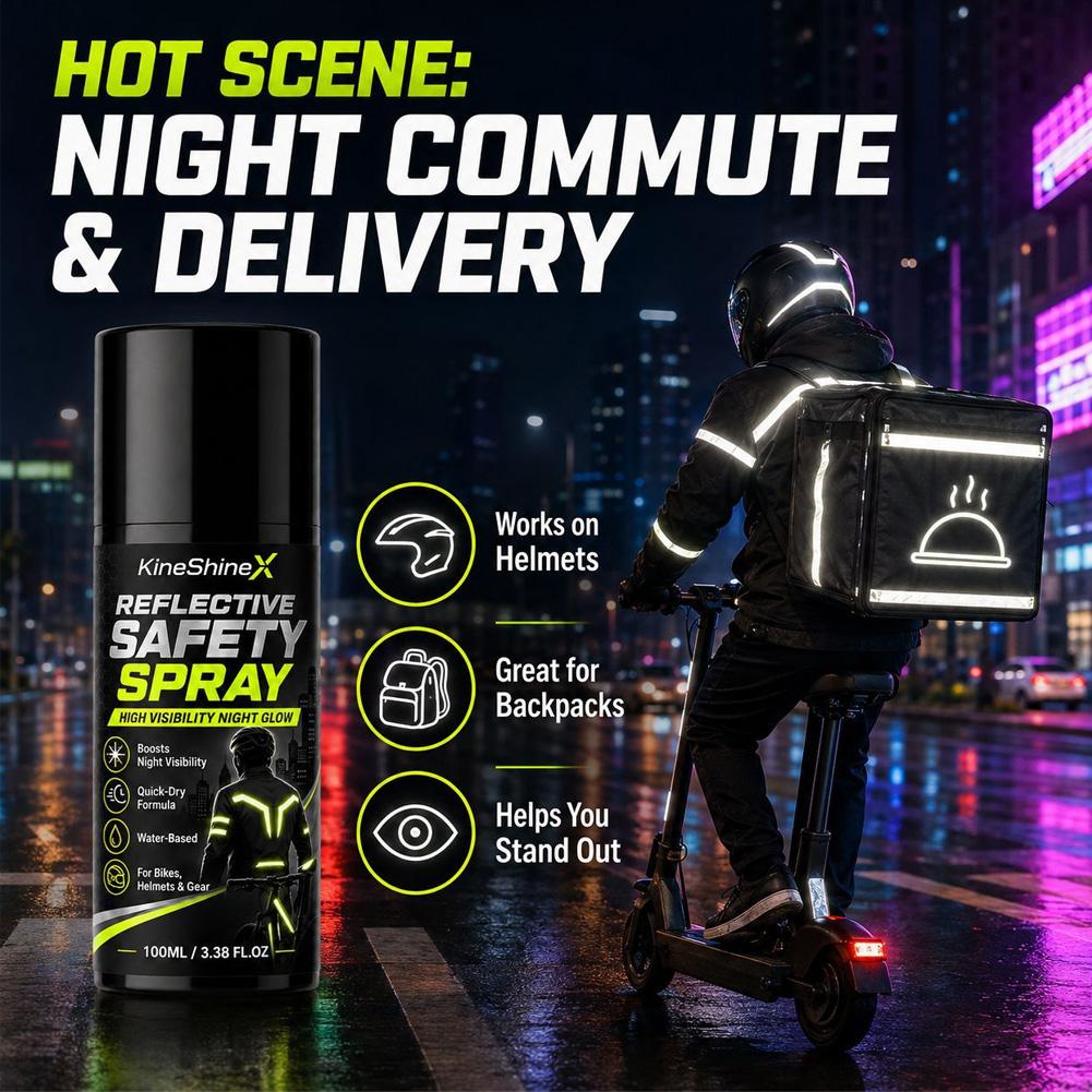 Odblaskowy spray bezpieczeństw – Cycling Visibility Gear recenzja i cena