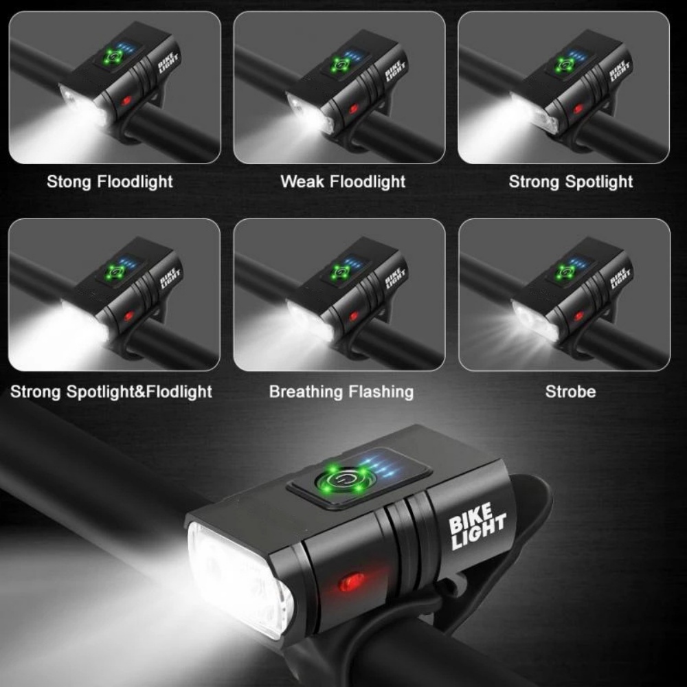 Lampka rowerowa T6 LED przedni – Cycling Gear Charging Station recenzja i cena