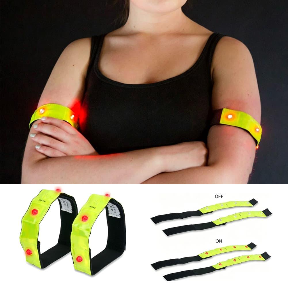 Odblaskowa opaska LED z trybam – Cycling Visibility Gear recenzja i cena