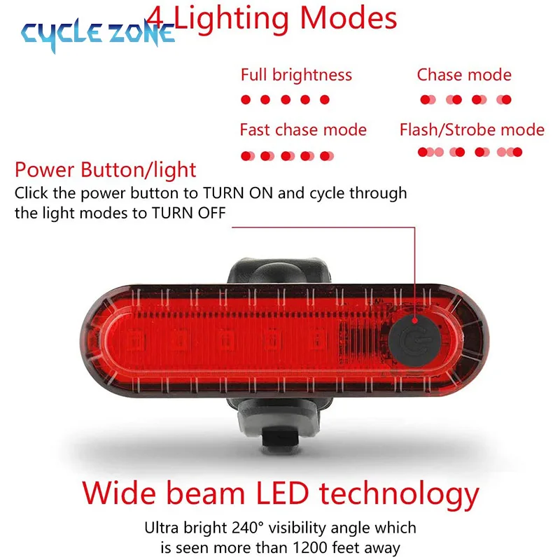 Światło tylne roweru LED ładow – Cycling Gear Charging Station recenzja i cena