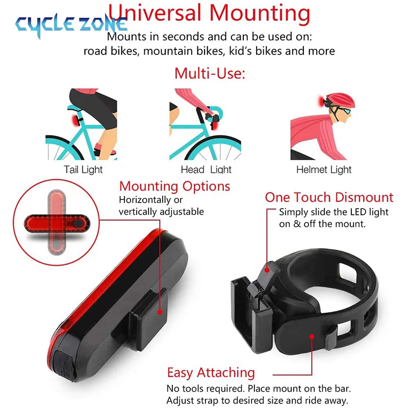 Światło tylne roweru LED ładow – Cycling Gear Charging Station recenzja i cena